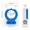 Desk Cooling Fan w/180°Adjustable LED Lamp Baby Stroller Fan Emergency Flashlight Torch